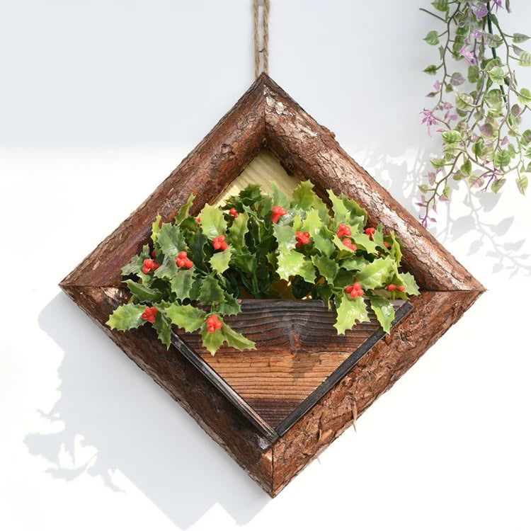 Jardinière Murale en Bois